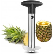 New Silver Stainless Steel Pineapple De-Corer Peeler Stem Remover Blades